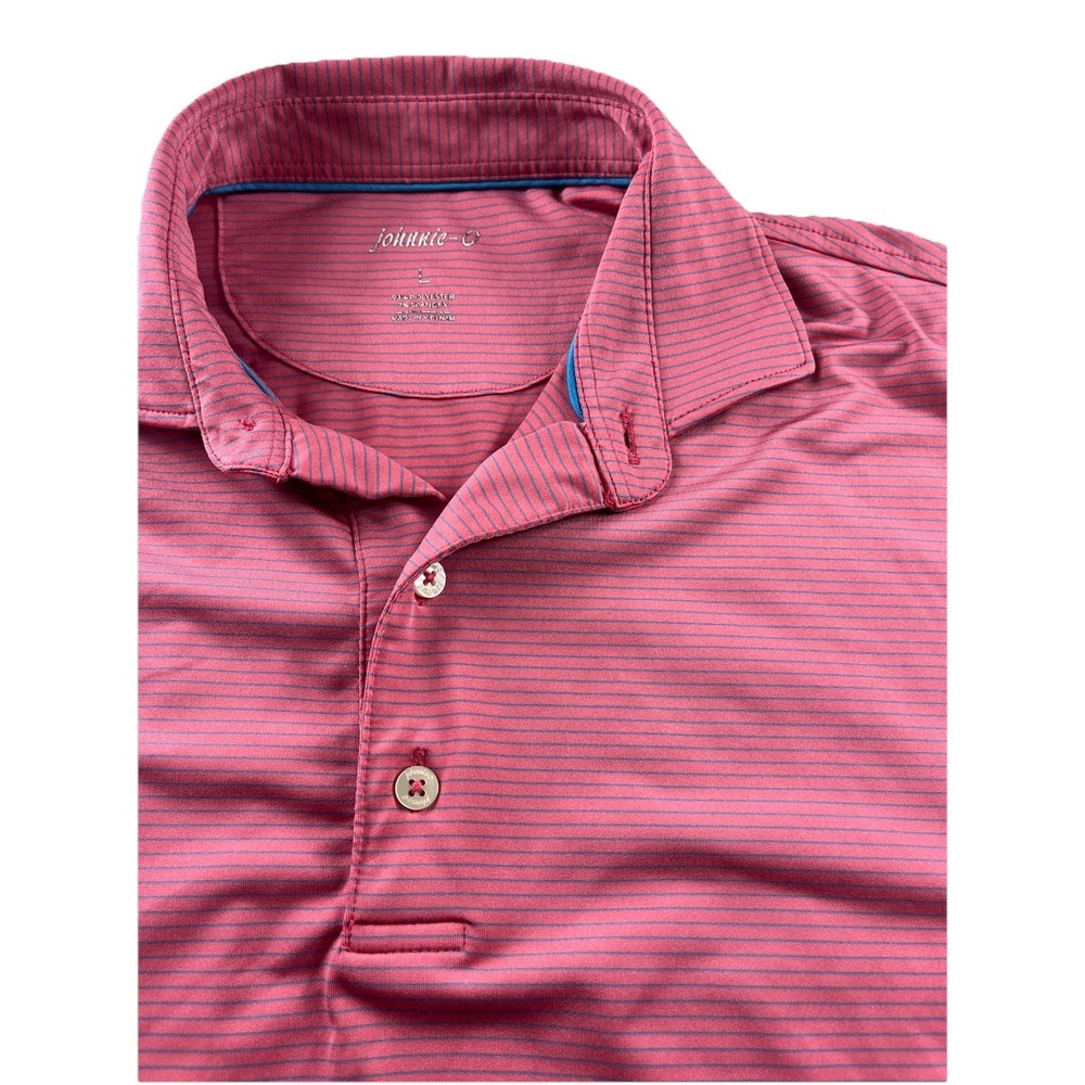 Johnnie-O Albatross Polo Shirt Prep-Formance Conch Golf Performance Men Large‎